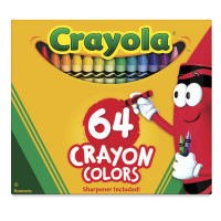 Пастель воскова Crayola 64 кольори