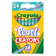 Пастель воскова Crayola Pearl (Перламутрові) 24 кольори