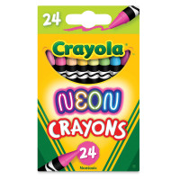 Пастель воскова Crayola Neon (Неонові) 24 кольори
