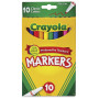Фломастери Crayola Classic тонкі 10 кольорів