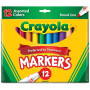 Фломастери Crayola Classic товсті 12 кольорів