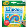 Фломастери Crayola Window (для вікон) товсті 8 кольорів