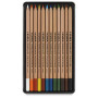 Кольорові олівці Lyra Rembrandt Polycolor 12 кольорів в метал. кейсі
