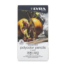 Кольорові олівці Lyra Rembrandt Polycolor 12 кольорів в метал. кейсі