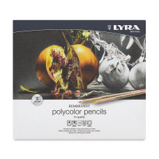 Кольорові олівці Lyra Rembrandt Polycolor 24 кольори в метал. кейсі