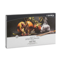 Кольорові олівці Lyra Rembrandt Polycolor 72 кольори в метал. кейсі