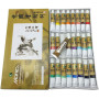 Набір акварельных фарб Marie's 24 кольори 12 ml
