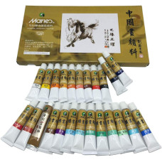 Набір акварельных фарб Marie's 24 кольори 12 ml