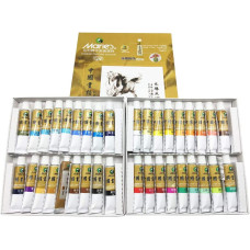 Набір акварельных фарб Marie's 36 кольорів 12 ml