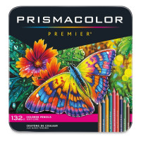 Кольорові олівці Prismacolor Premier 132 кольори в метал. кейсі