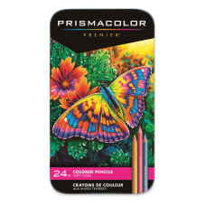 Кольорові олівці Prismacolor Premier 24 кольори в метал. кейсі