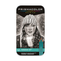 Графитные карандаши Prismacolor Turquoise 9B-H - 12 штук