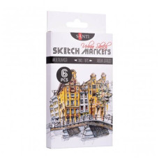 Набір скетч маркерів Santi Sketch "Urban Sketch" 6 штук