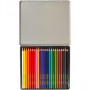 Карандаши цветные Marco Color Core 24 цвета в металл. кейсе (3130-24TN)
