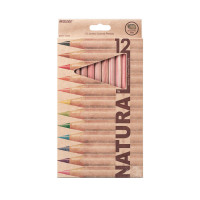 Олівці кольорові Marco Natural Jumbo 12 кольорів (6400-12)