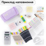 Пенал Косметичка фіолетовий Angoo Special 2 відділення